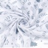 MTT Kis textil pelenka  3 db - Fehér alapon szürke állatkák