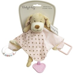 Baby Hug Szundikendő - rózsaszín kutyus - 25 cm