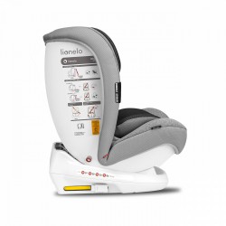 Lionelo Oliver Isofix gyermekülés 9-36 Kg - Stone