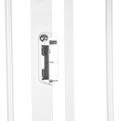 Lionelo Truus Slim Led ajtórács - White (75-105 cm) 2 db toldóval!
