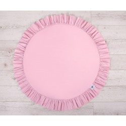 BabyLion Prémium Textil játszószőnyeg - párnákkal - Rózsaszín