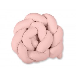 BabyLion Prémium Fonott rácsvédő - Púder rózsaszín