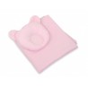 BabyLion Prémium Maci 2 részes ágyneműszett - Rózsaszín