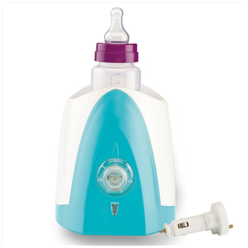 ThermoBaby Elektromos cumisüveg és bébiétel melegítő - otthonra és autóba - Turquoise-White