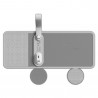 Lionelo Thermup Go hordozható cumisüveg-melegítő - Grey silver