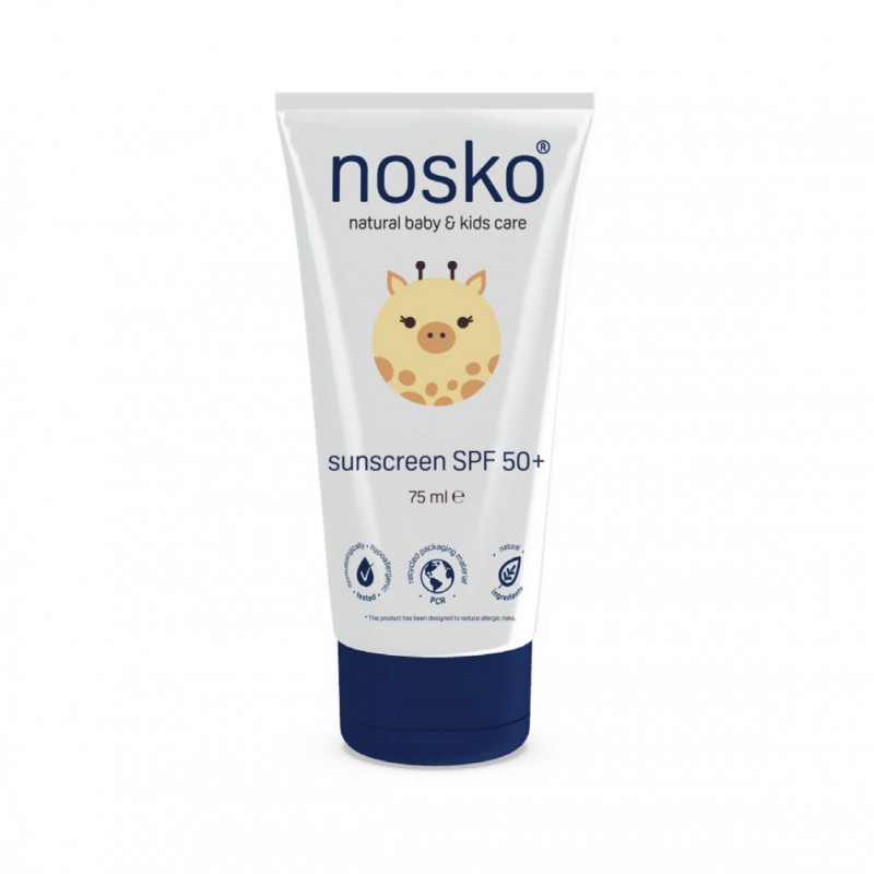 Nosko Baby fényvédő krém SPF50+ - 75ml