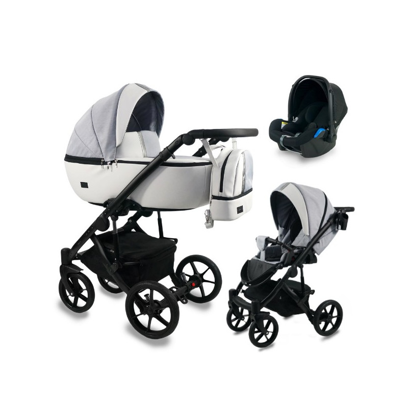 Bexa Air multifunkciós babakocsi 3in1 - Gray + K2 Kite