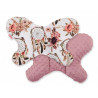 BabyLion Prémium Minky pillangó párna -  Álomfogó virágokkal