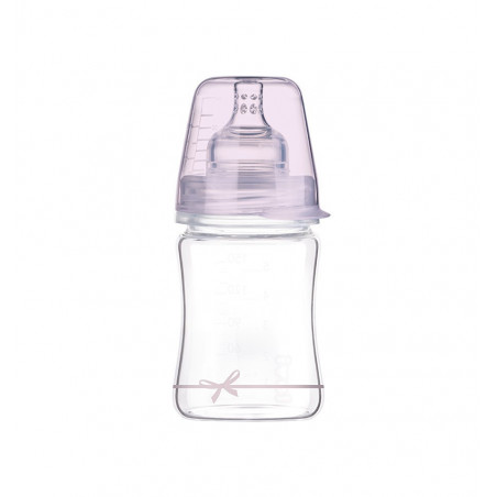 Lovi DiamondGlass Üvegből készült cumisüveg 150 ml (0h+) - Baby Shower Girl