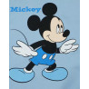 ABR Belül bolyhos ujjatlan pamut rugi - Kék - Mickey egér (62)