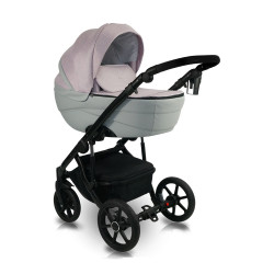 Bexa Ideal multifunkciós babakocsi 3in1 - I06 gray-pink + K2 Kite