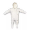 Kenguru Microfiber és pamut overál (2 Tog) - Ekrü (0-3 hónap)