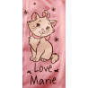 ABR Ujjatlan fodros vékony pamut rugi - Rózsaszín - Marie cica (68)