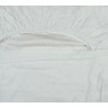 ABR pamut gumis lepedő - Fehér - Micimackó (60x120-70x140 cm)