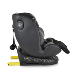 Cangaroo Castor I-Size 360°-ban forgatható ISOFIX gyermekülés (40-150 cm) - Szürke