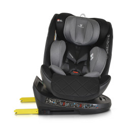 Cangaroo Castor I-Size 360°-ban forgatható ISOFIX gyermekülés (40-150 cm) - Szürke