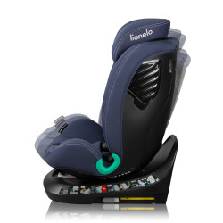 Lionelo Bastiaan One I-Size 360°-ban forgatható ISOFIX gyermekülés (40-150 cm) - Blue Navy