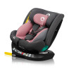 Lionelo Bastiaan One I-Size 360°-ban forgatható ISOFIX gyermekülés (40-150 cm) - Pink Rose