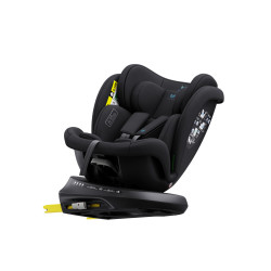 Foxter I-Size 360°-ban forgatható ISOFIX gyermekülés (40-150 cm) - Black