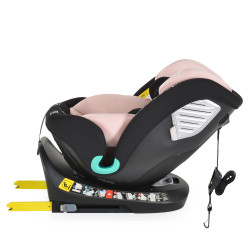 Moni Serengeti I-Size 360°-ban forgatható ISOFIX gyermekülés (40-150 cm) - Rózsaszín