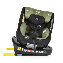 Moni Serengeti I-Size 360°-ban forgatható ISOFIX gyermekülés (40-150 cm) - Zöld