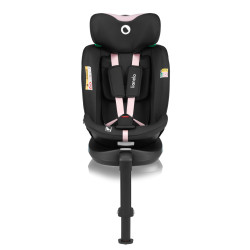 Lionelo Navy I-Size 360° forgatható ISOFIX gyermekülés (40-150cm) - Black Pink