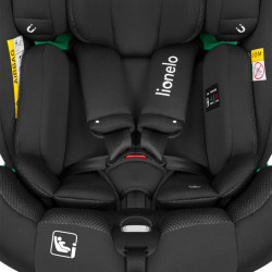 Lionelo Braam Air I-Size 360°-ban forgatható ISOFIX gyermekülés (40-150 cm) - Black Carbon