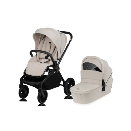 Lionelo Mika Plus 2in1 multifunkciós babakocsi - Beige Sand