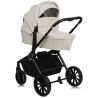 Lionelo Mika Plus 2in1 multifunkciós babakocsi - Beige Sand