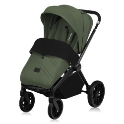 Lionelo Mika Plus 2in1 multifunkciós babakocsi - Green Olive