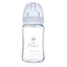 Canpol babies EasyStart anti-kólikás cumisüveg Royal Baby 240ml (3h+) - Little Prince - Kék
