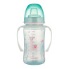 Canpol babies Cseppmentes Szilikon tanulópohár világító fogantyúval 240ml (6h+) Exotic Animals - Zöld