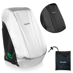 Lionelo Thermal Cover gyermekülés védőhuzat túlmelegedés ellen - Ezüst-Fekete