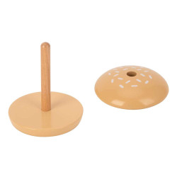 Tooky Toy Hamburger készítő fa játék szett