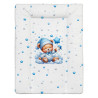 BabyLion Puha pelenkázó lap 50x70 cm - Kék maci