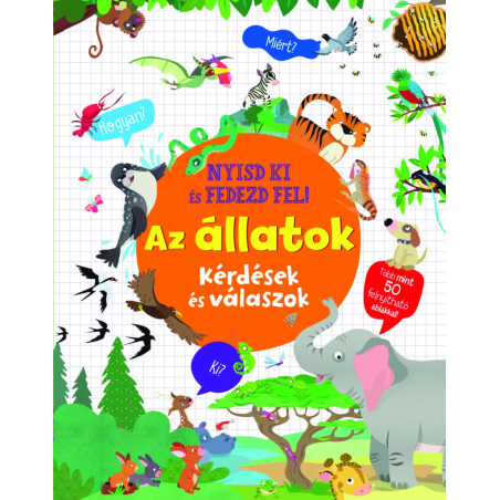 Napraforgó Nyisd ki és fedezd fel - Az állatok