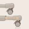 Lionelo Aurora 3in1 babaöböl, babaágy és bölcső -  Beige Cappuccino