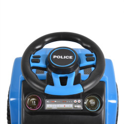 Moni Police Bébitaxi napfénytetővel - Kék
