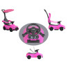 Moni Victory TT Rs 2in1 Bébitaxi napfénytetővel - Pink