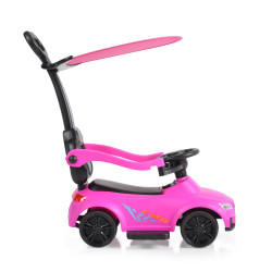 Moni Victory TT Rs 2in1 Bébitaxi napfénytetővel - Pink