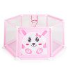 Moni Toys Labdamedence 50db színes labdával 146x65,5cm - Rózsaszín - Nyuszi