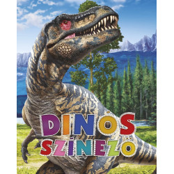 Napraforgó Dinós színező