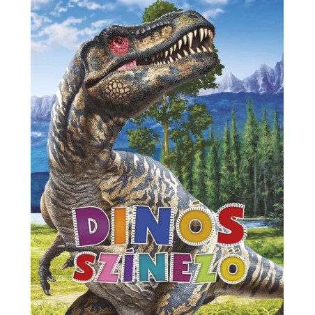 Napraforgó Dinós színező