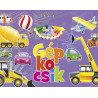 Napraforgó Színező matricákkal - Gépkocsik
