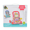 Moni Toys Music Walker interaktív, elefántos, műanyag járássegítő - Kék