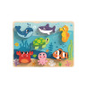 Tooky Toys 3D Fapuzzle (8 db-os) - Tengeri kisállatkák 