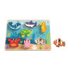 Tooky Toys 3D Fapuzzle (8 db-os) - Tengeri kisállatkák 