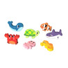 Tooky Toys 3D Fapuzzle (8 db-os) - Tengeri kisállatkák 