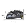 Cangaroo IDrive Phantom gyerekülés (76-150 cm) - Szürke